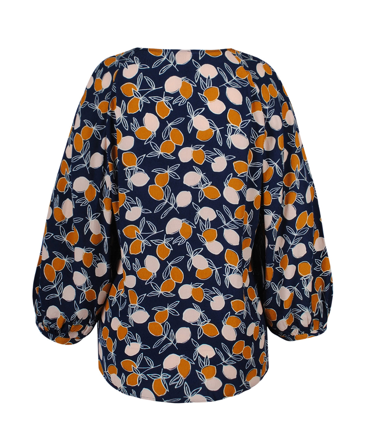 1/1 Bluse Lemonprint | indigo