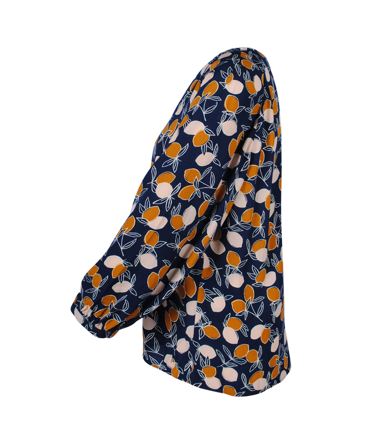 1/1 Bluse Lemonprint | indigo