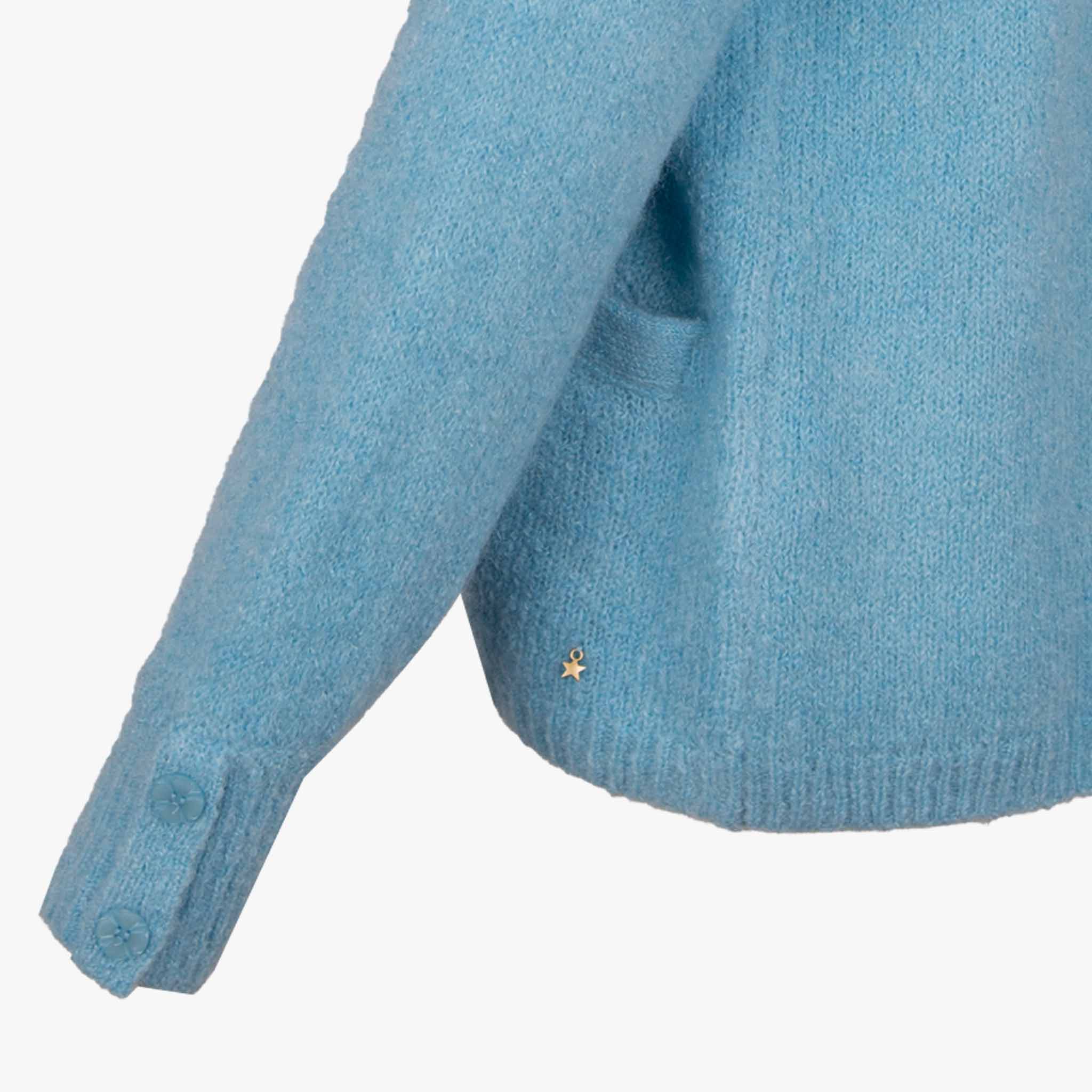 Petits hauts Cardigan open kurz | türkis