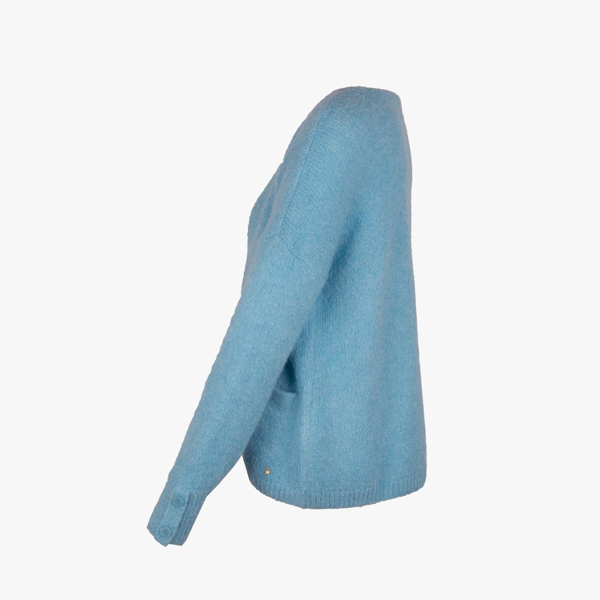 Petits hauts Cardigan open kurz | türkis