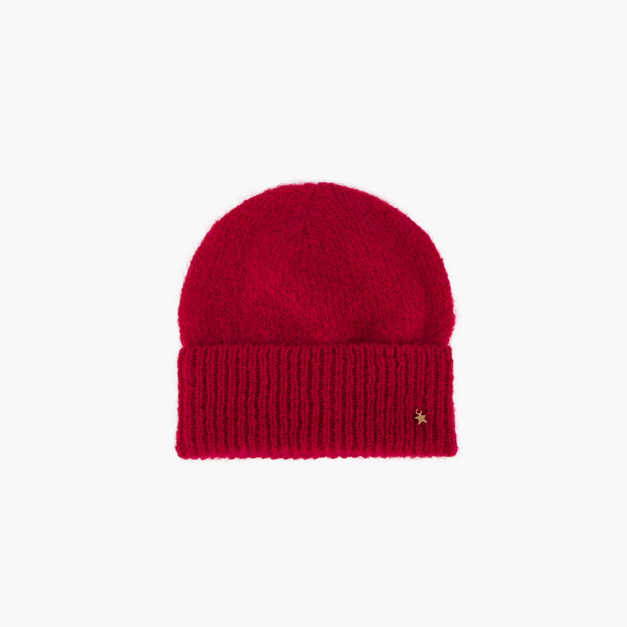 Des Petits Hauts Mütze flauschig | himbeer