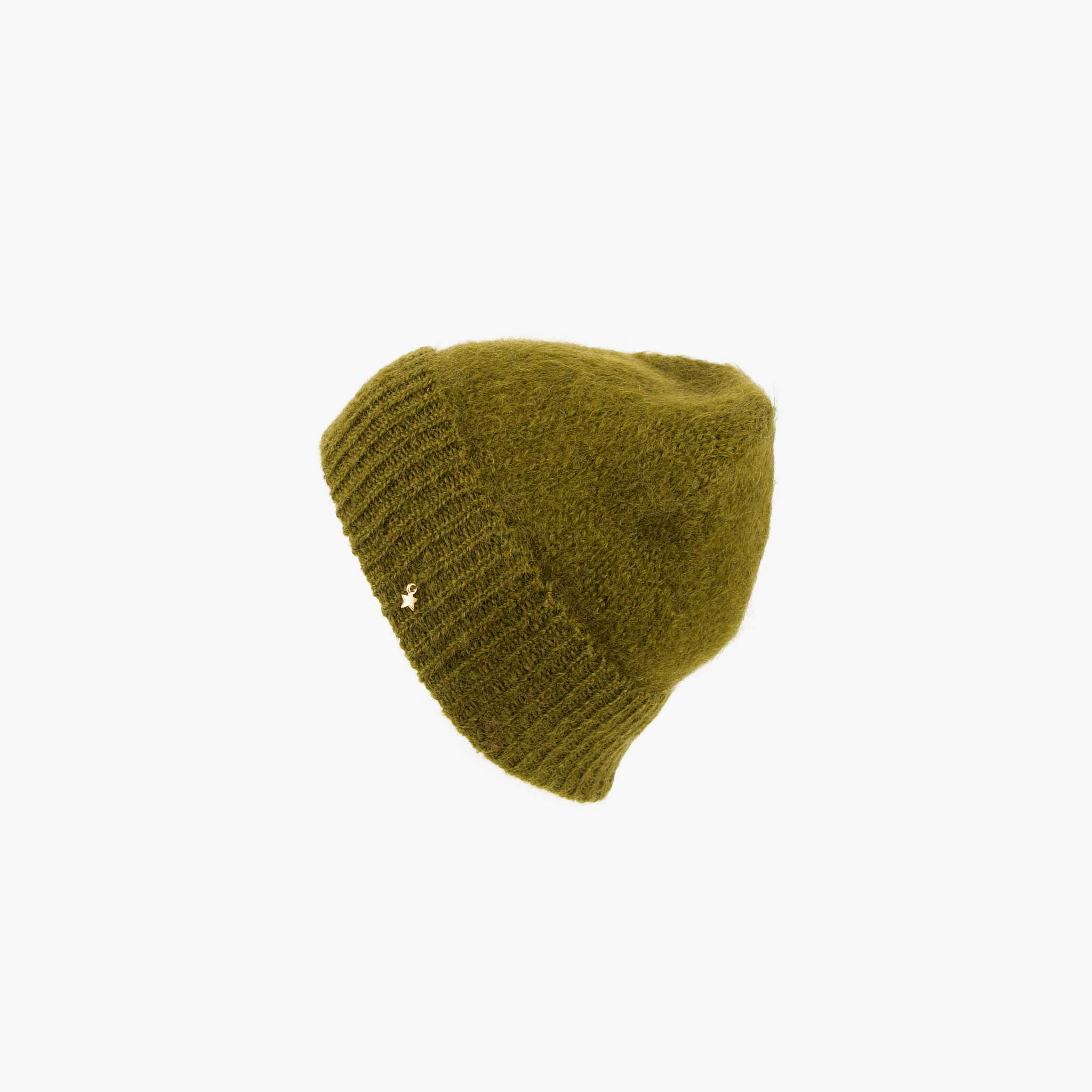 Des Petits Hauts Mütze flauschig | oliv