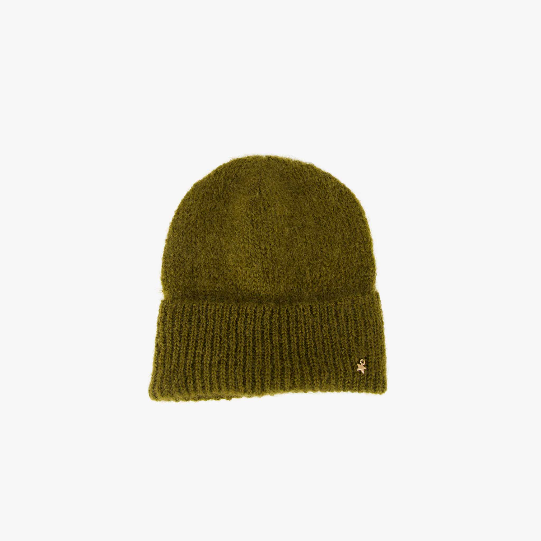Des Petits Hauts Mütze flauschig | oliv