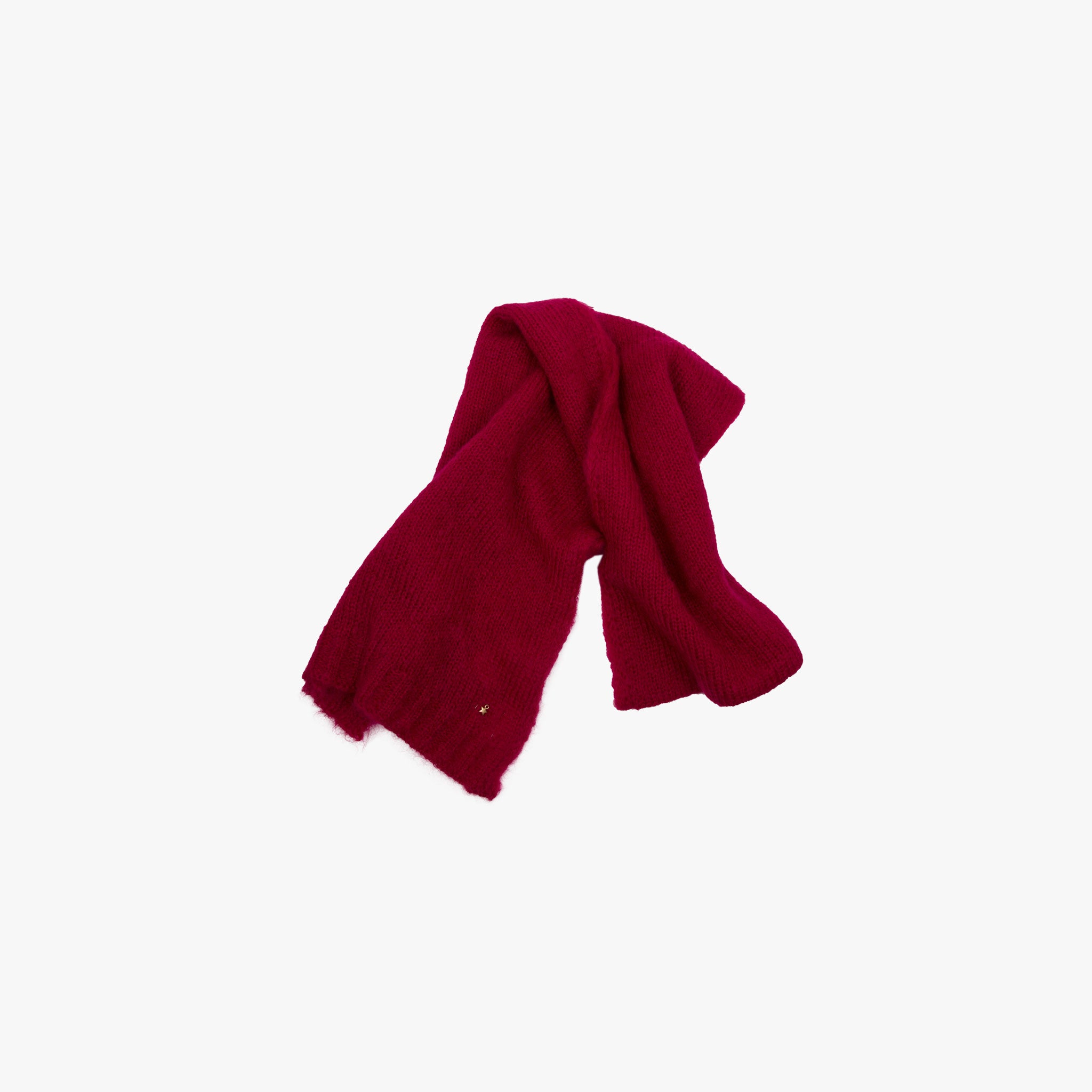 Des Petits Hauts Schal flauschig | himbeer