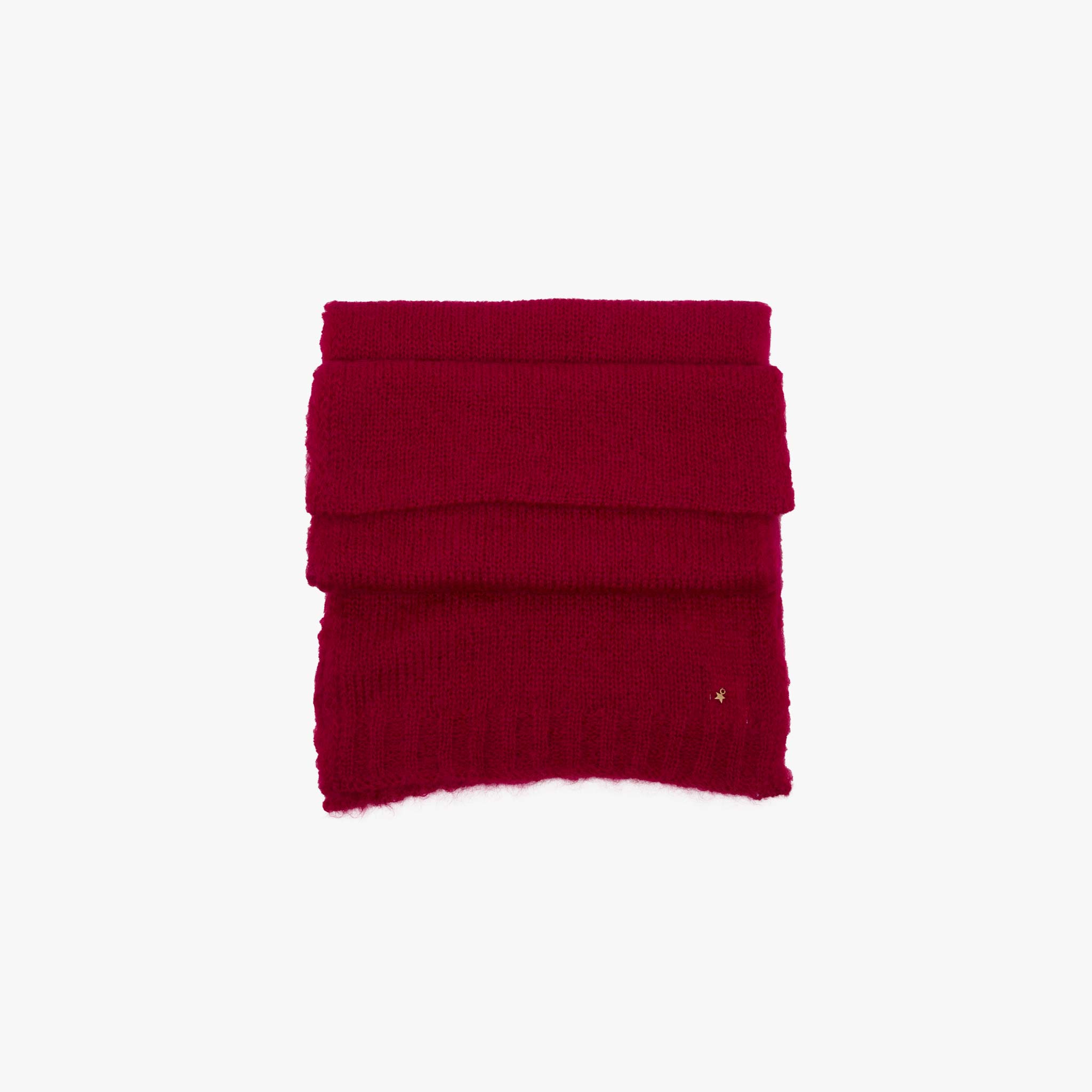 Des Petits Hauts Schal flauschig | himbeer