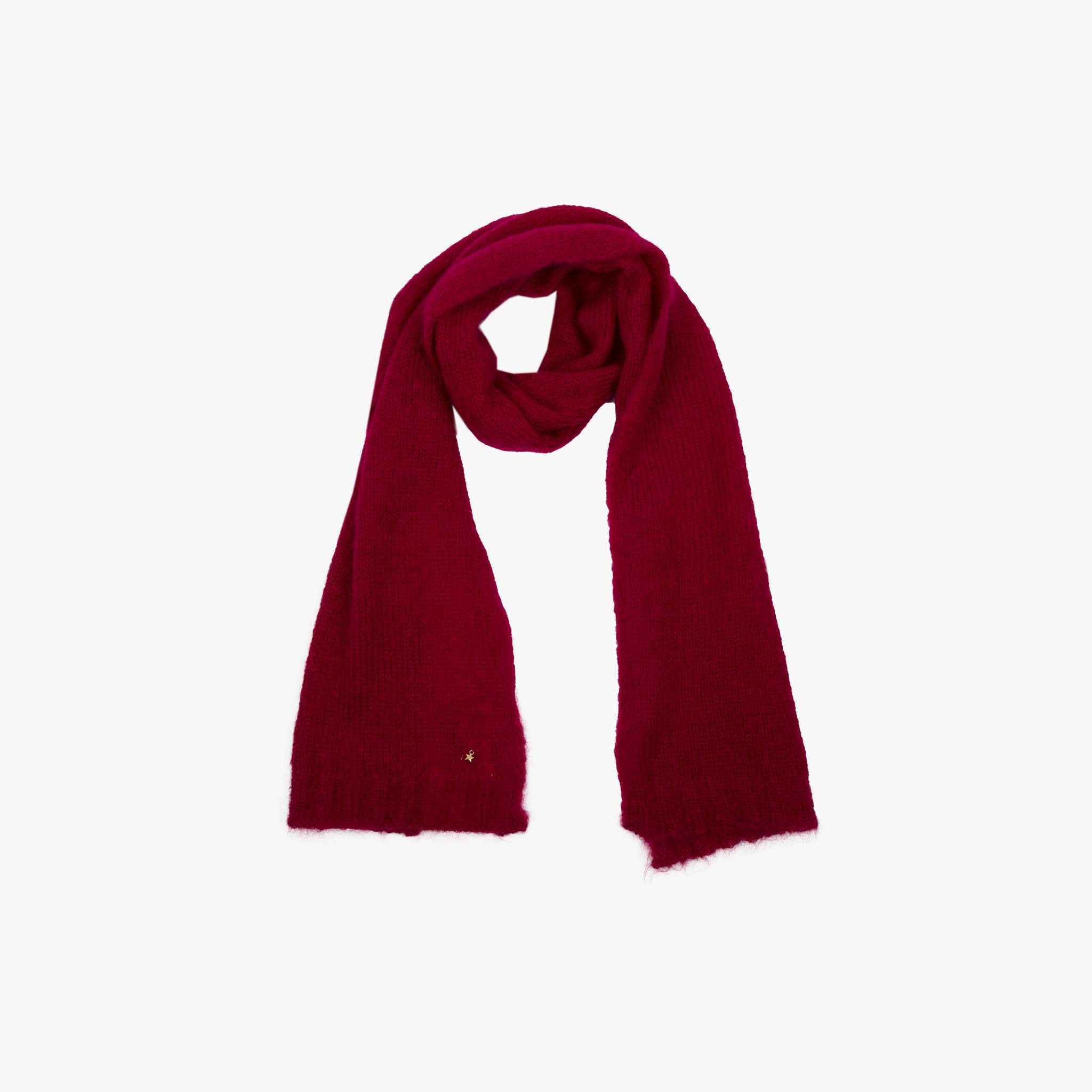 Des Petits Hauts Schal flauschig | himbeer