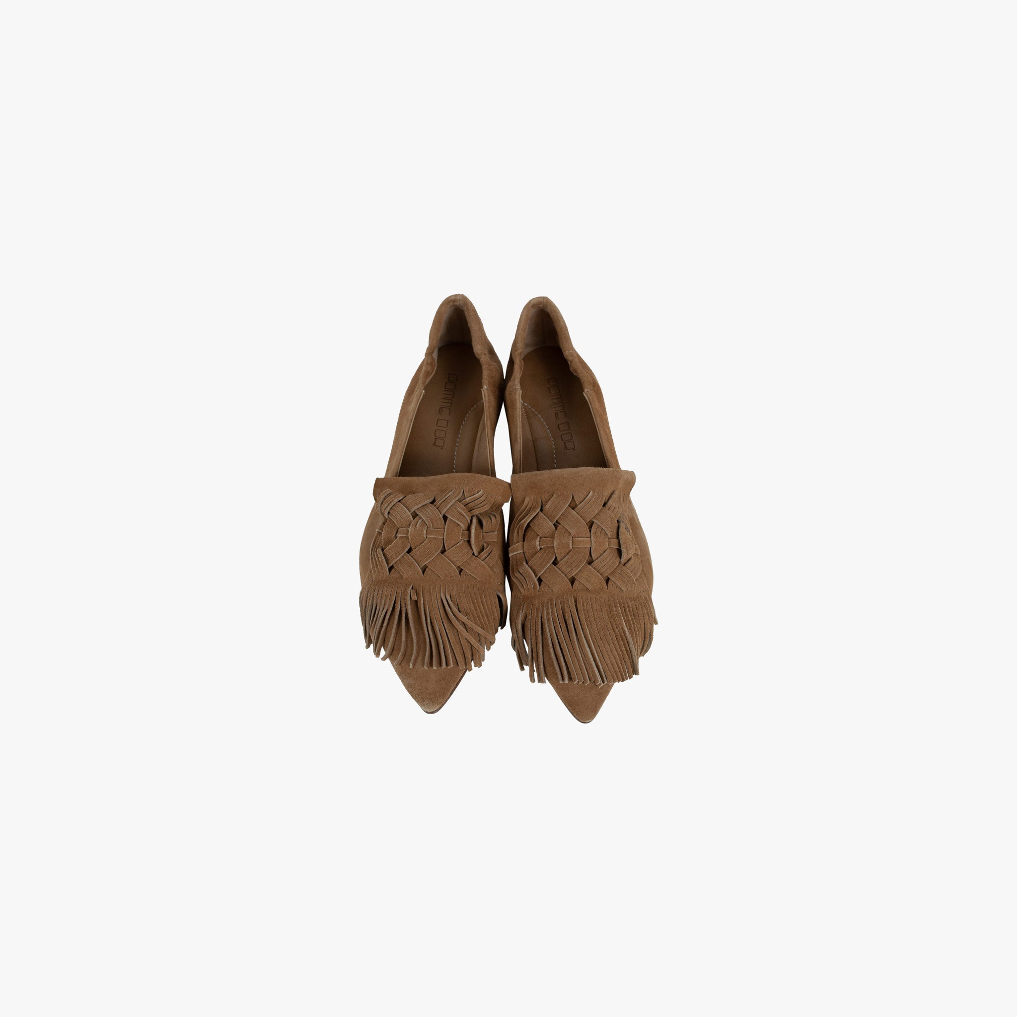 Loafer Handflechtung | braun