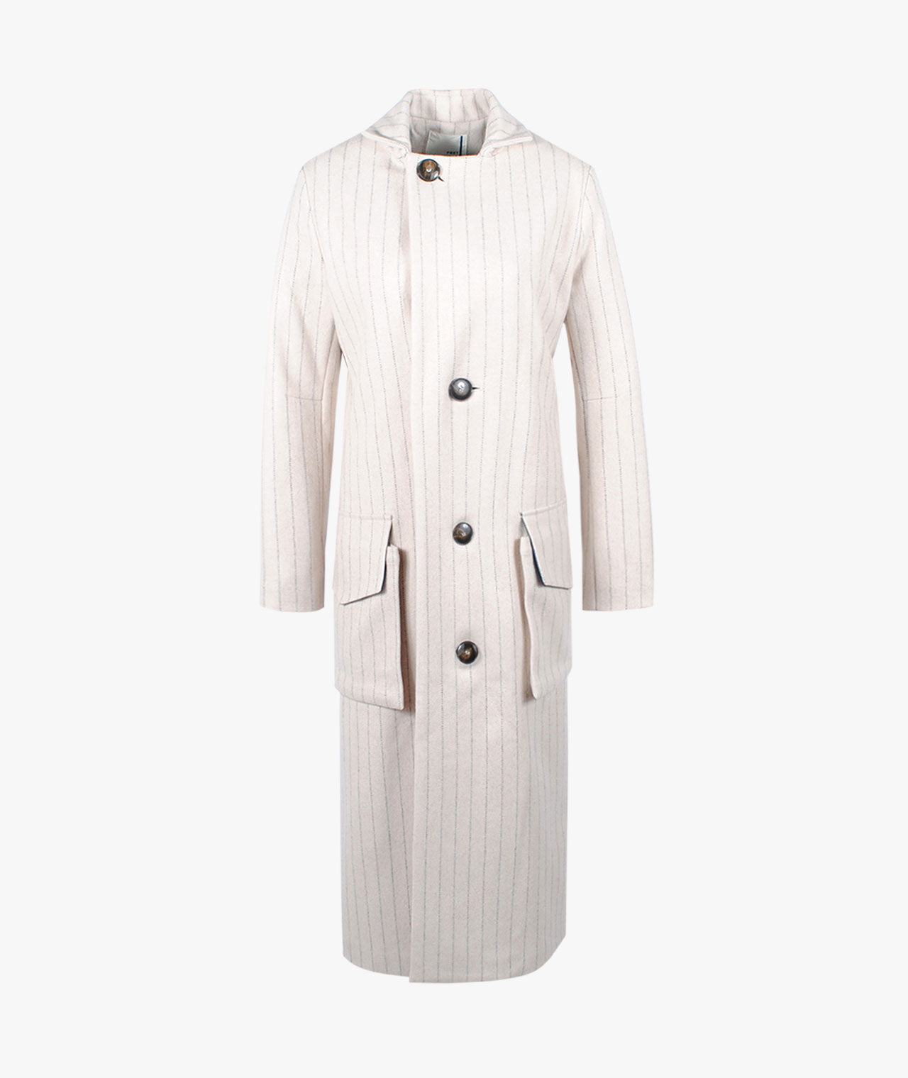 Langmantel Streifen | beige