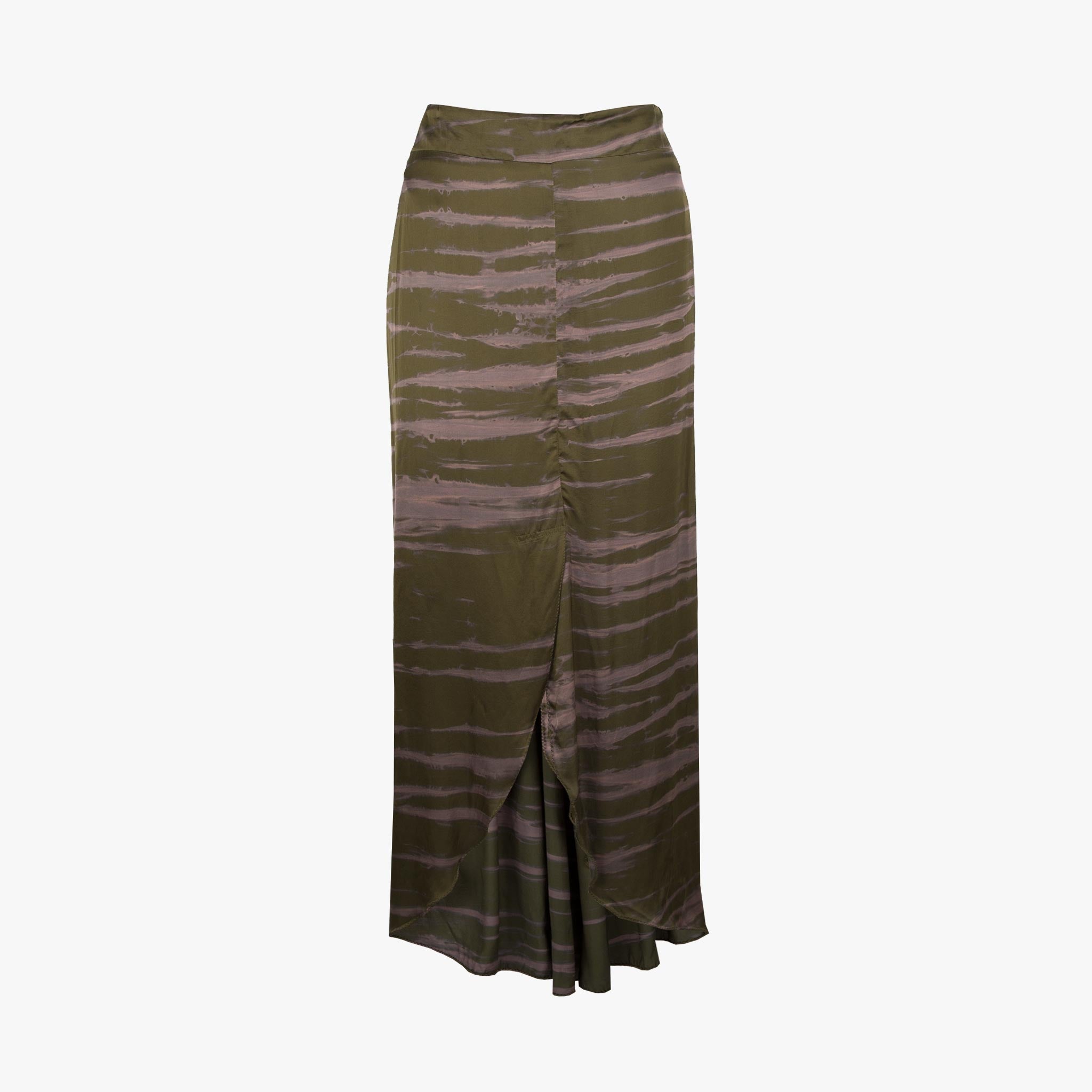 Rabens Saloner Tulip Rock Batik | oliv