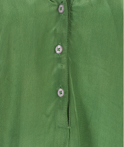 Bluse uni | grün