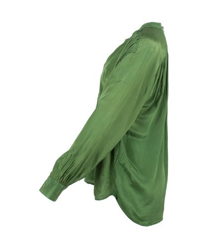 Bluse uni | grün