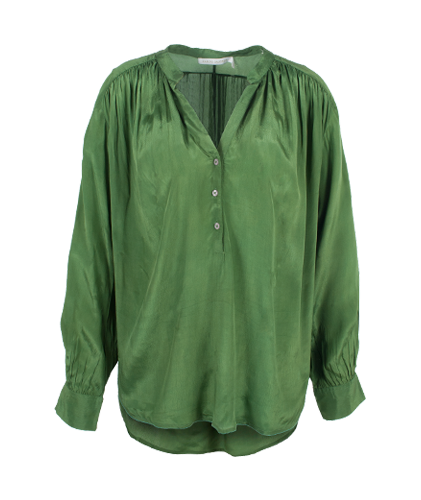 Bluse uni | grün