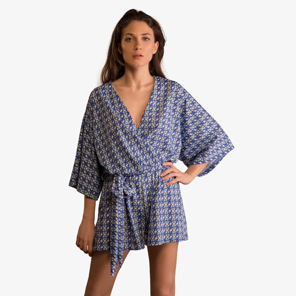 Short Playsuit (blau, 1-size) | blau
