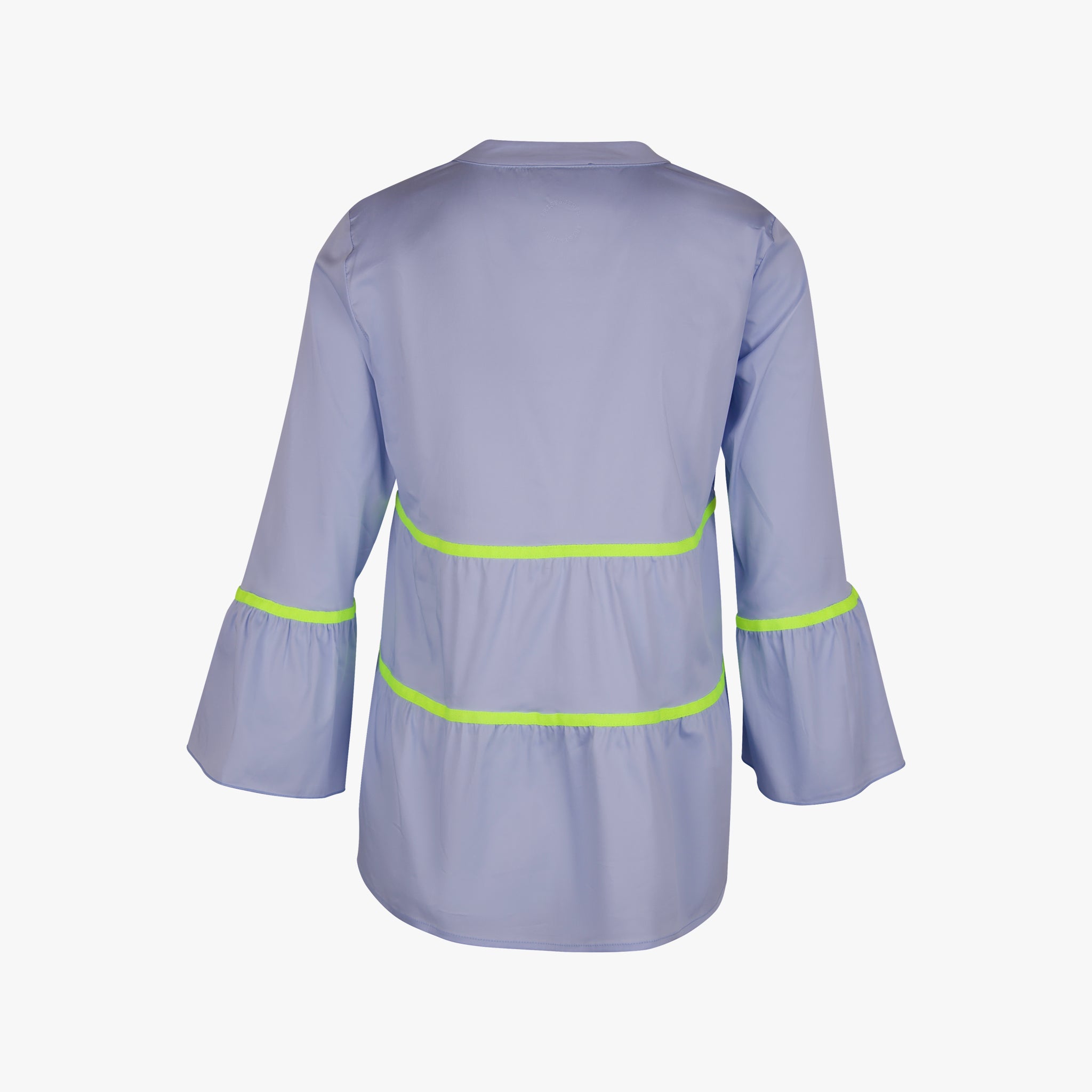 Risy and Jerfs Bluse Volant | hellblau
