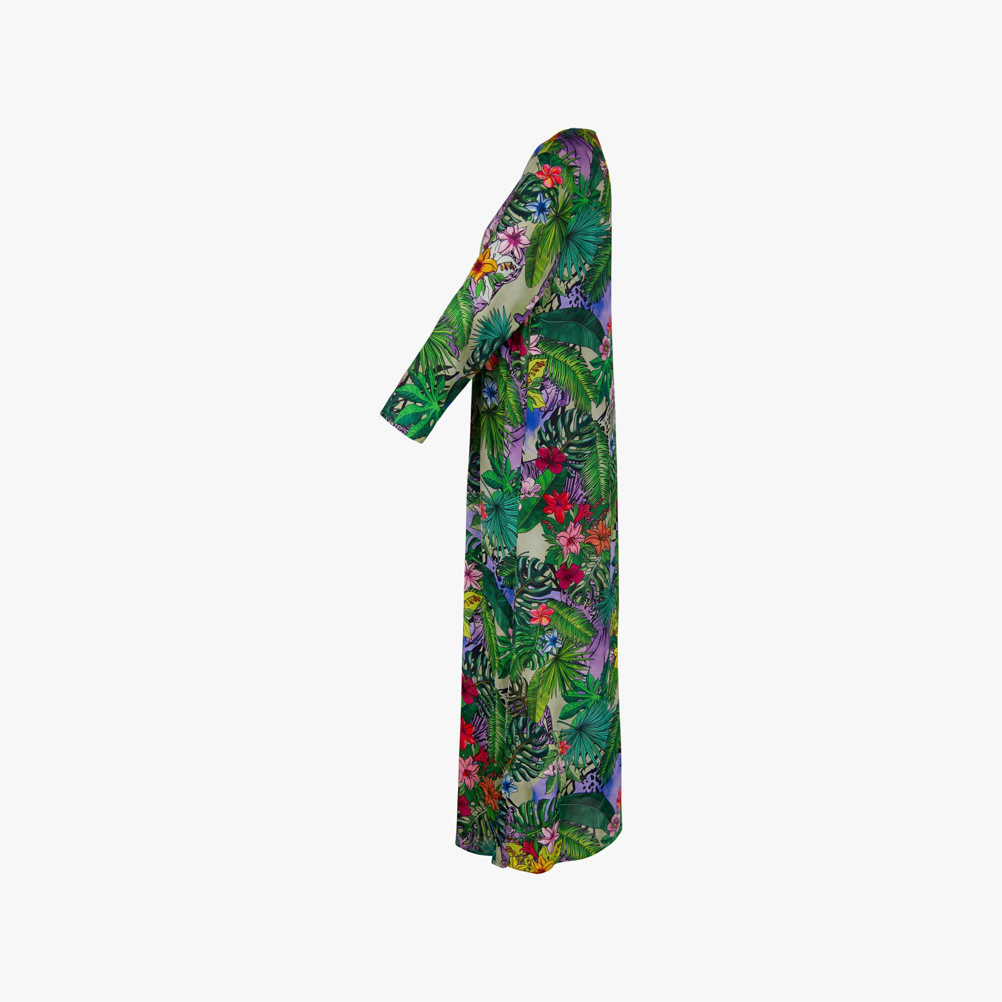 Risy & Jerfs Maxikleid Simbabwe | grün