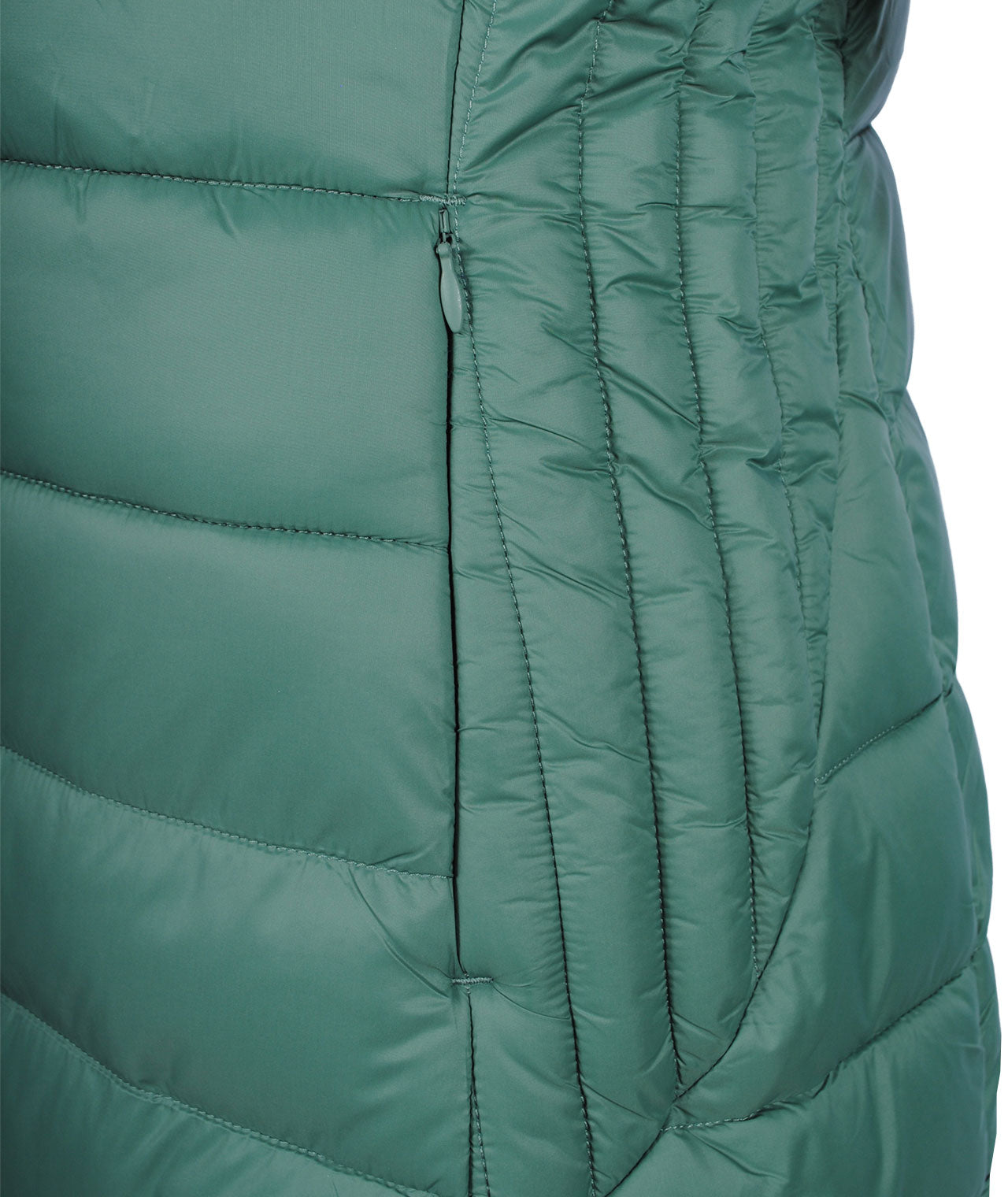 Leichter Steppmantel | grün