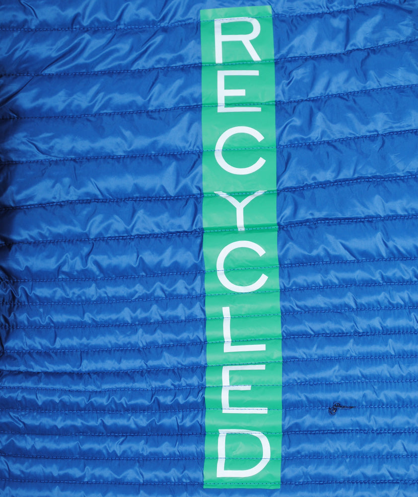 Leichter Steppmantel | nachtblau