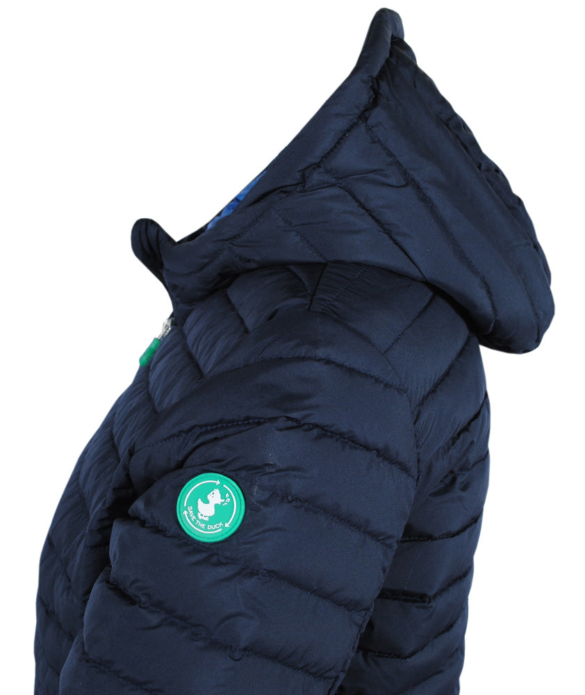 Leichter Steppmantel | nachtblau