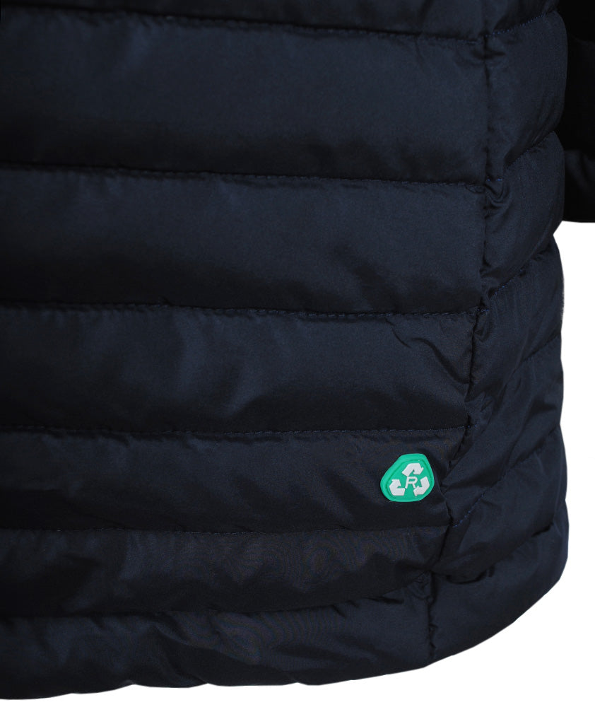 Leichter Steppmantel | nachtblau