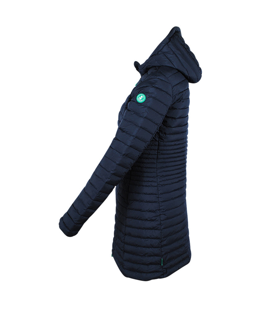 Leichter Steppmantel | nachtblau