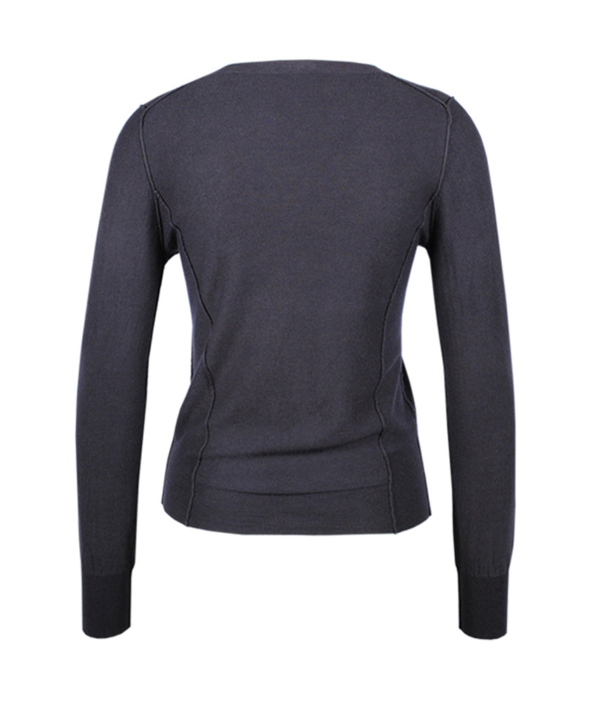 Cardigan 1/1Arm | grau