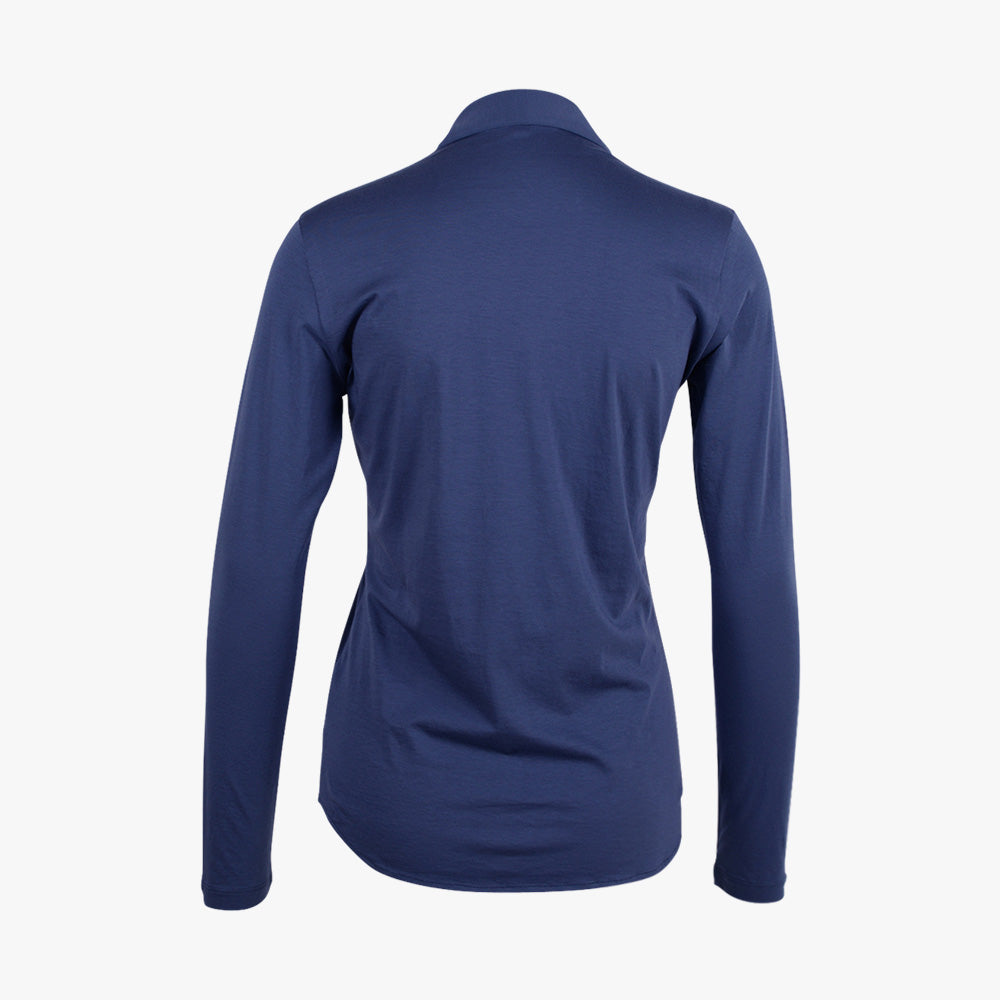 1/1 Jerseybluse Alma | blau
