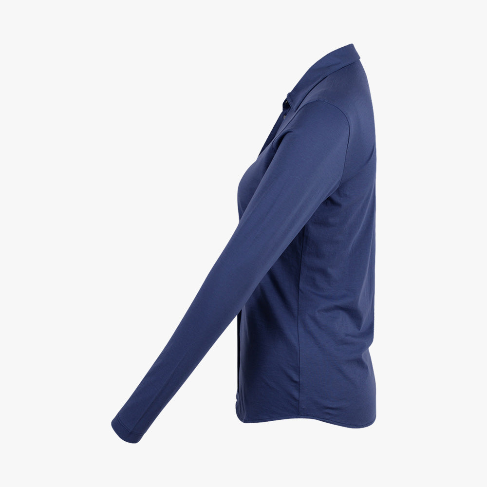 1/1 Jerseybluse Alma | blau