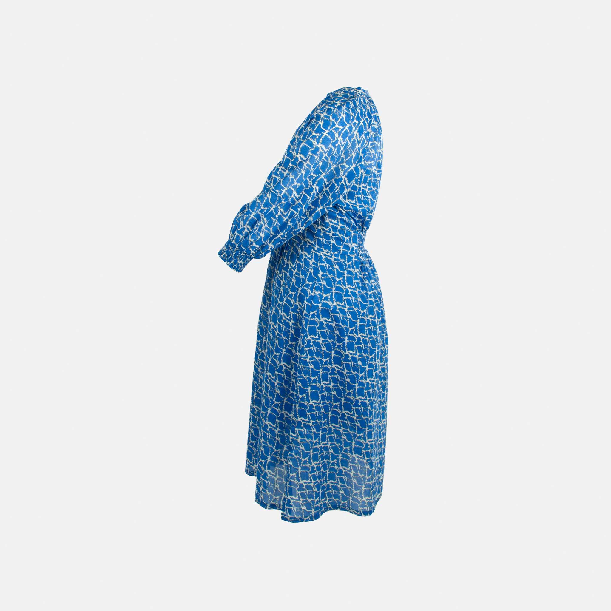 Second Female, Kleid Daily Print | blau