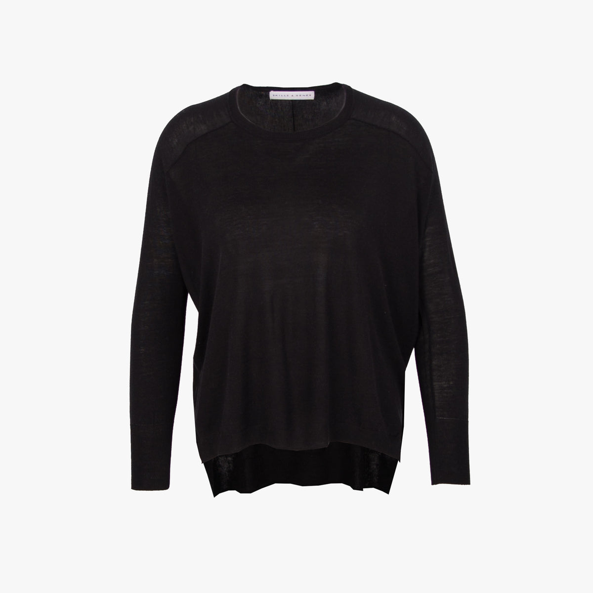 Skills and Genes Pulli transparent | schwarz