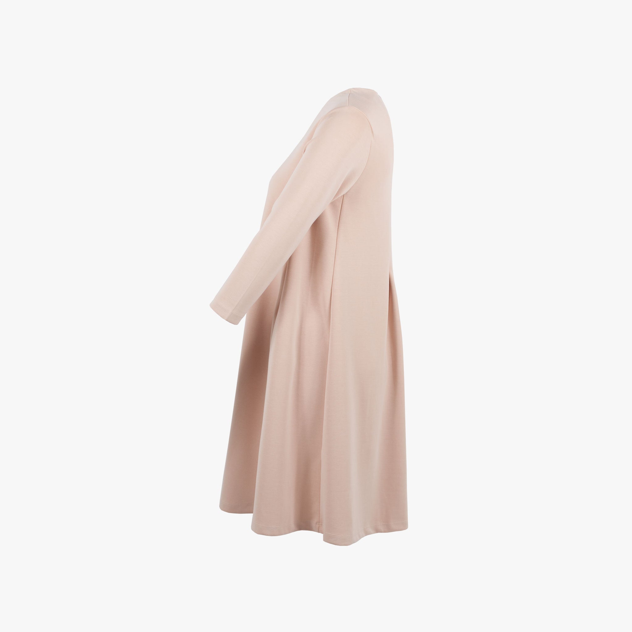 Kleid Ausgestellt, Seitenansicht | rose