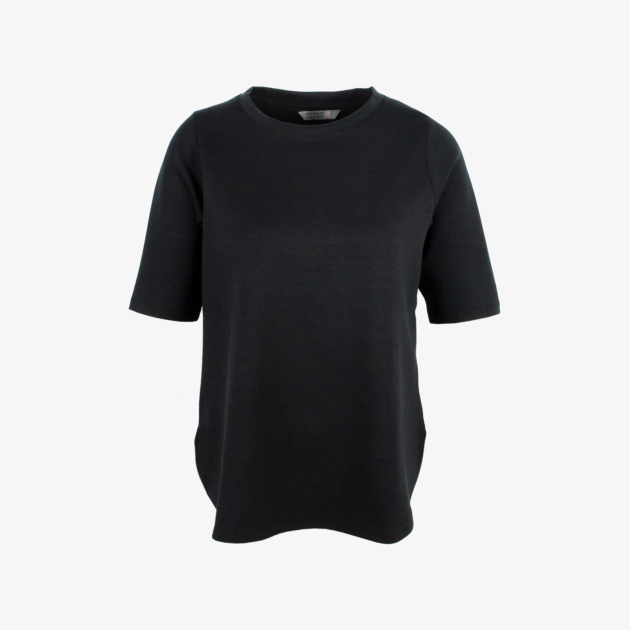 1/2 RH-Shirt schmal | schwarz