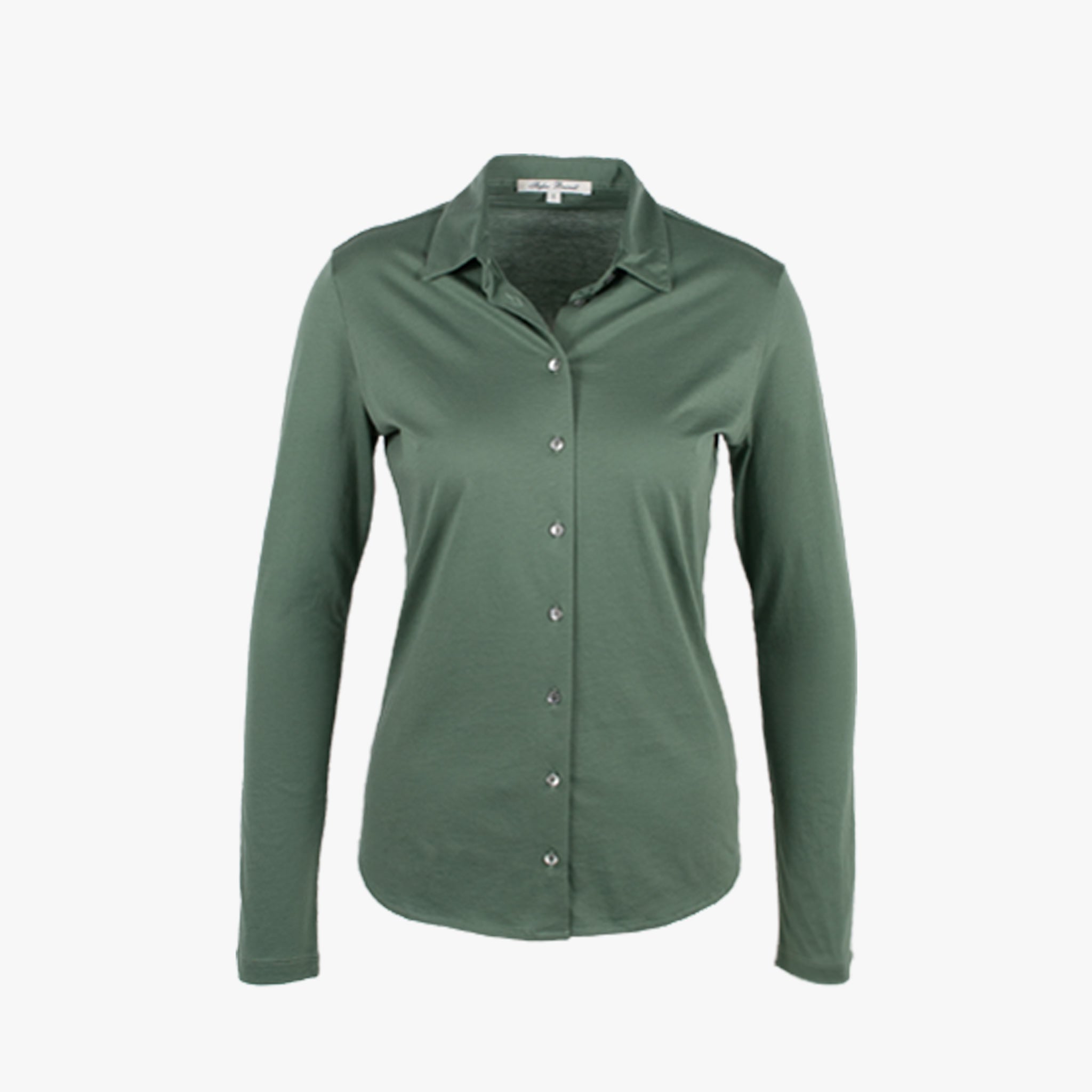 Stefan Brandt Jerseybluse | grün