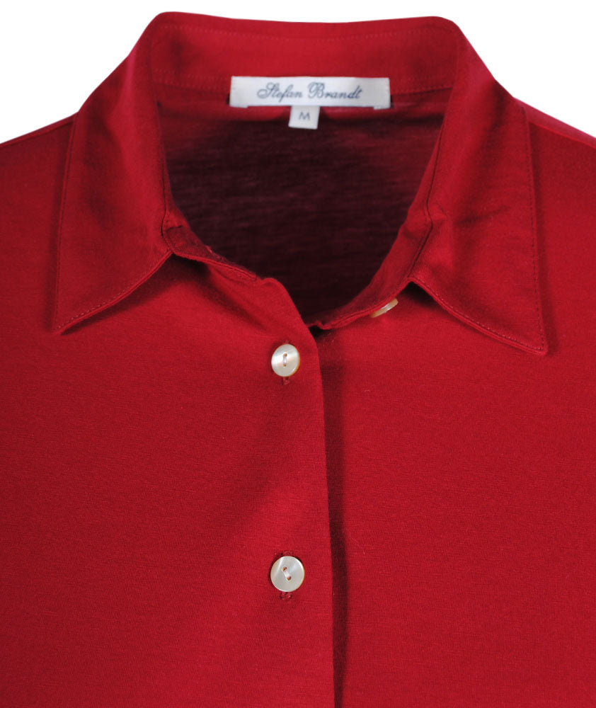 1/1 Jerseybluse Alma | red