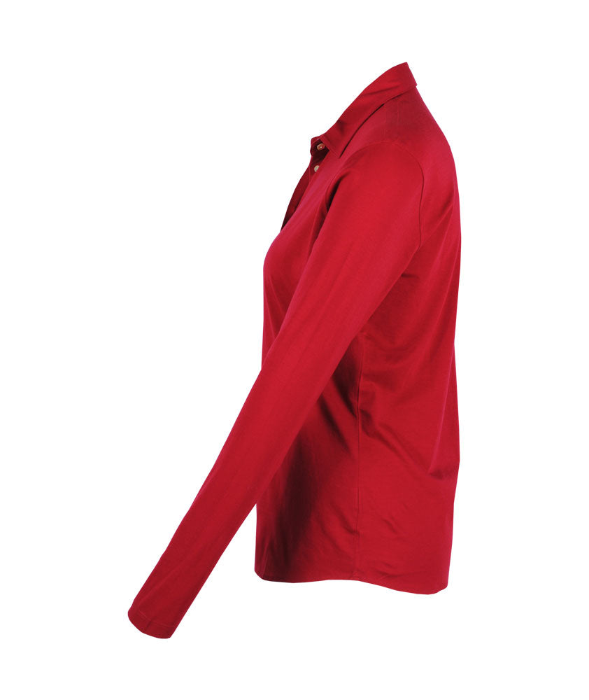 1/1 Jerseybluse Alma | red