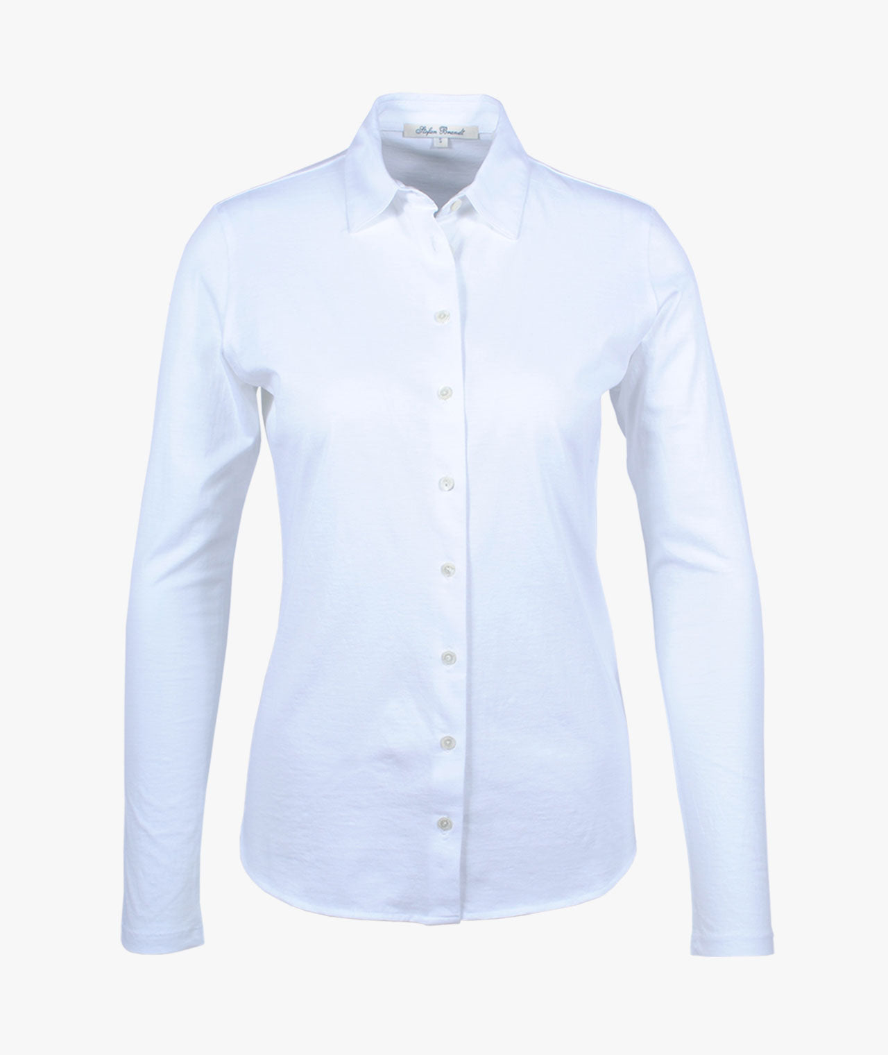 1/1 Jerseybluse Alma | weiß