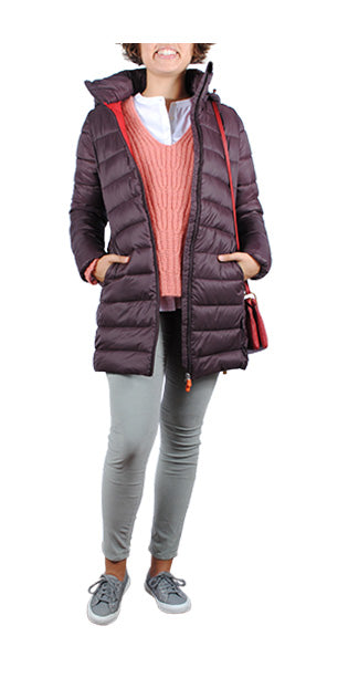 Hose Halle Velvet | hellgrau