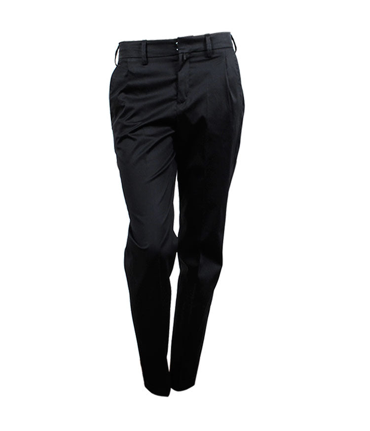 Bundfaltenhose Door L34 | schwarz