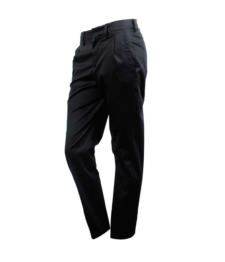 Bundfaltenhose Door L34 | schwarz