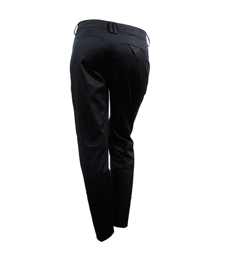 Bundfaltenhose Door L34 | schwarz