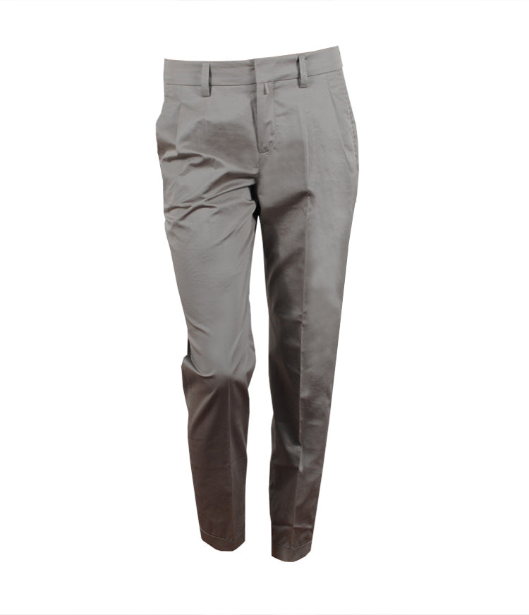 Bundfaltenhose Door L34 | stein