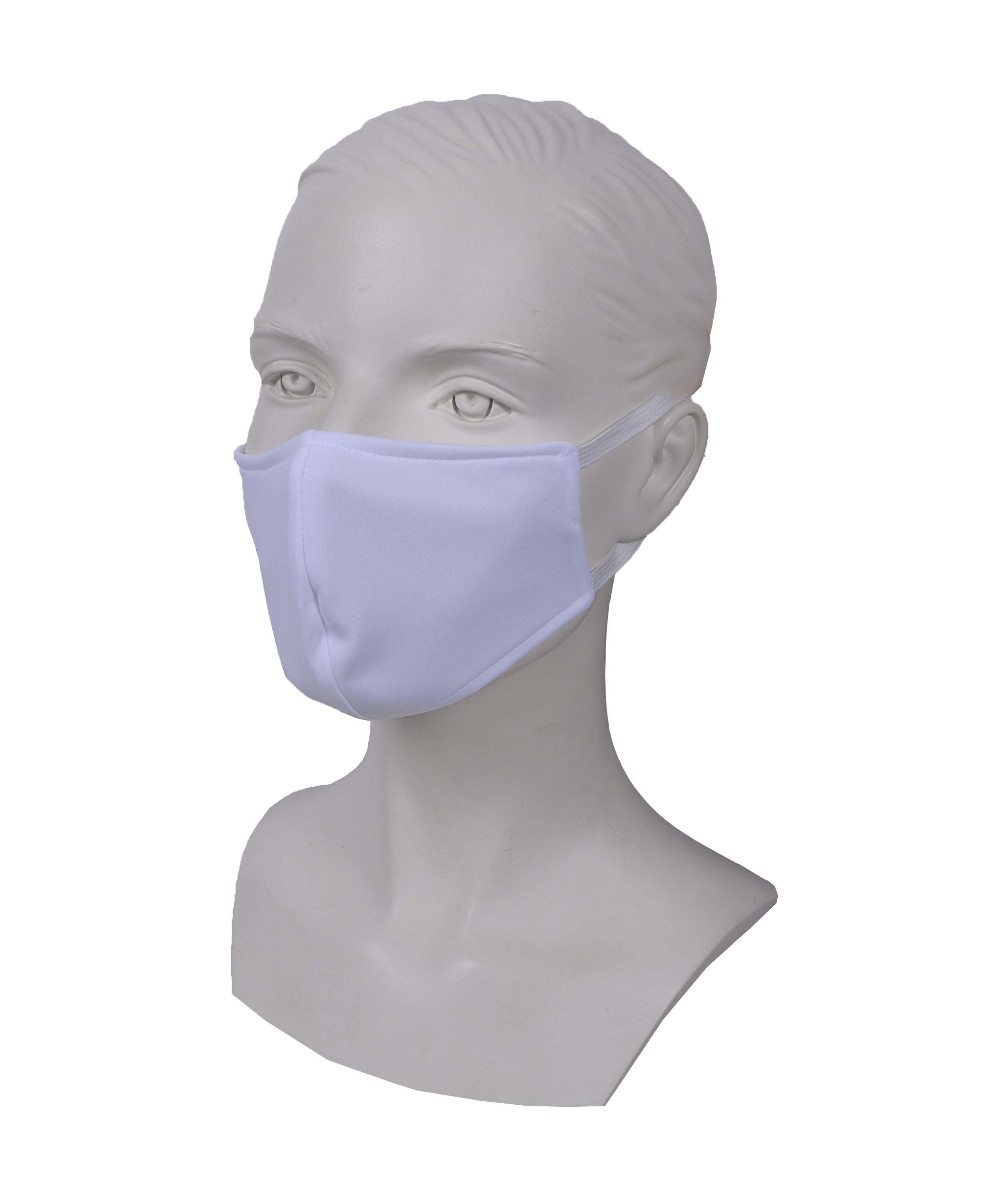 3x Hygiene Maske klein | weiß