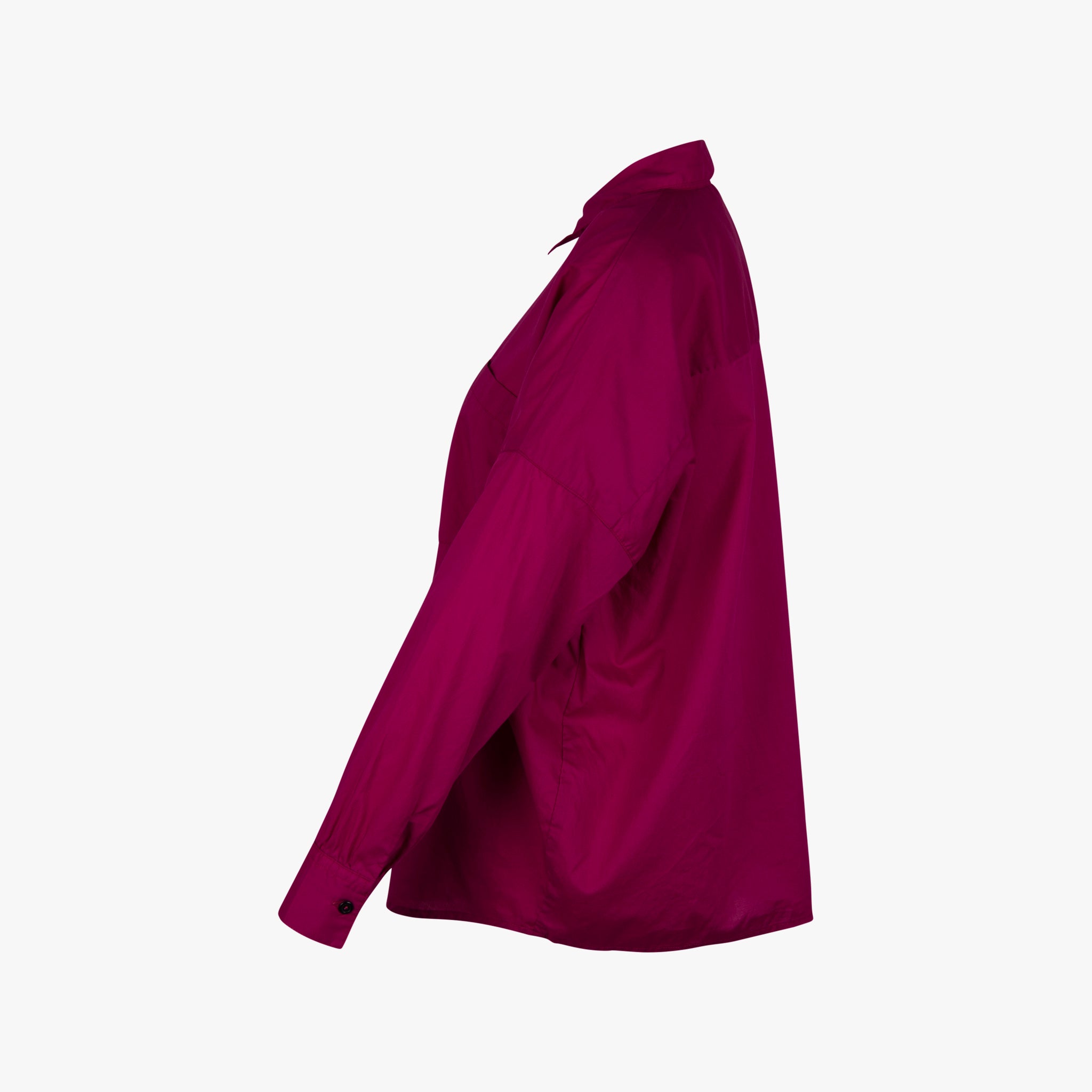 White Shirt Bluse | fuchsia