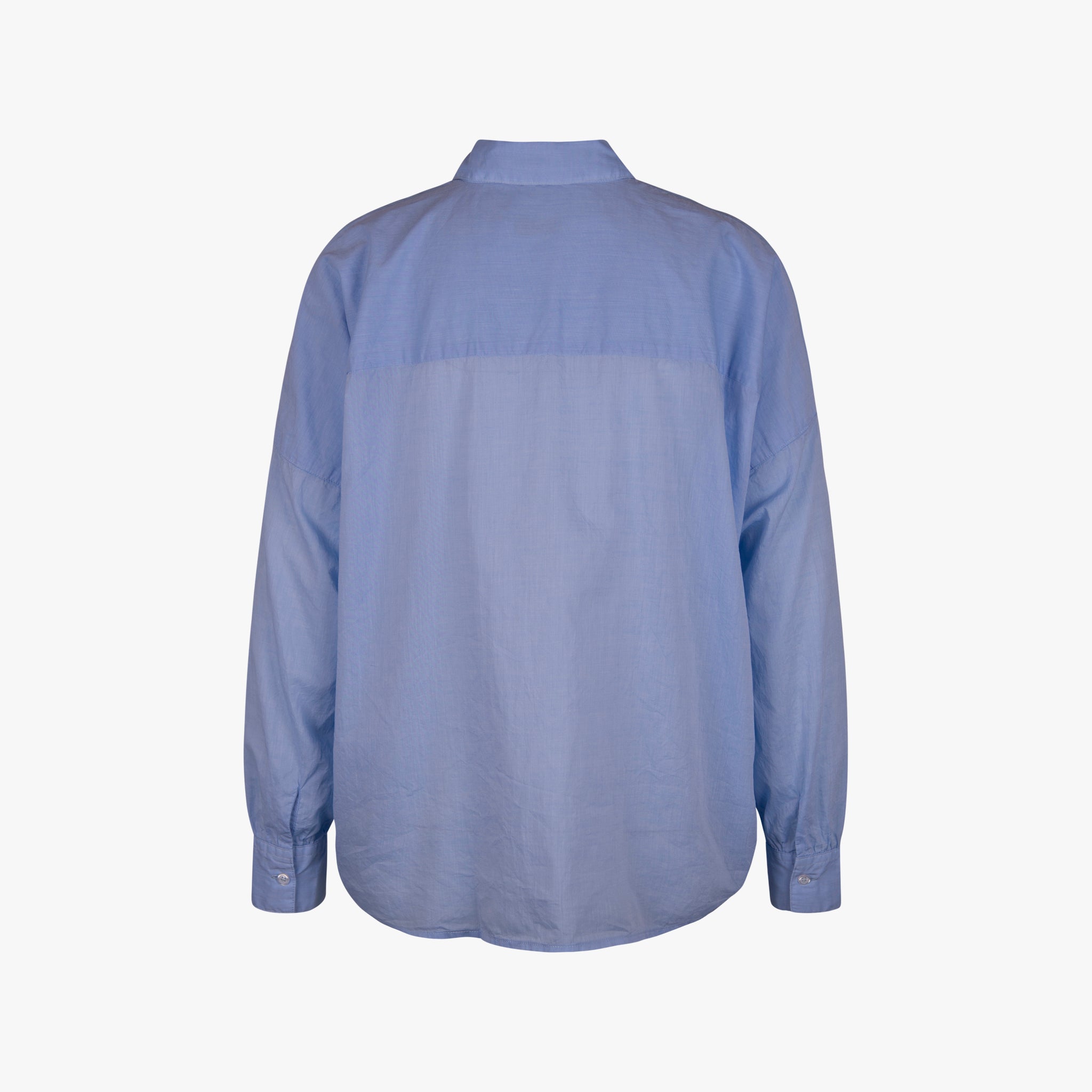 The White Shirt Bluse Oversized | hellblau