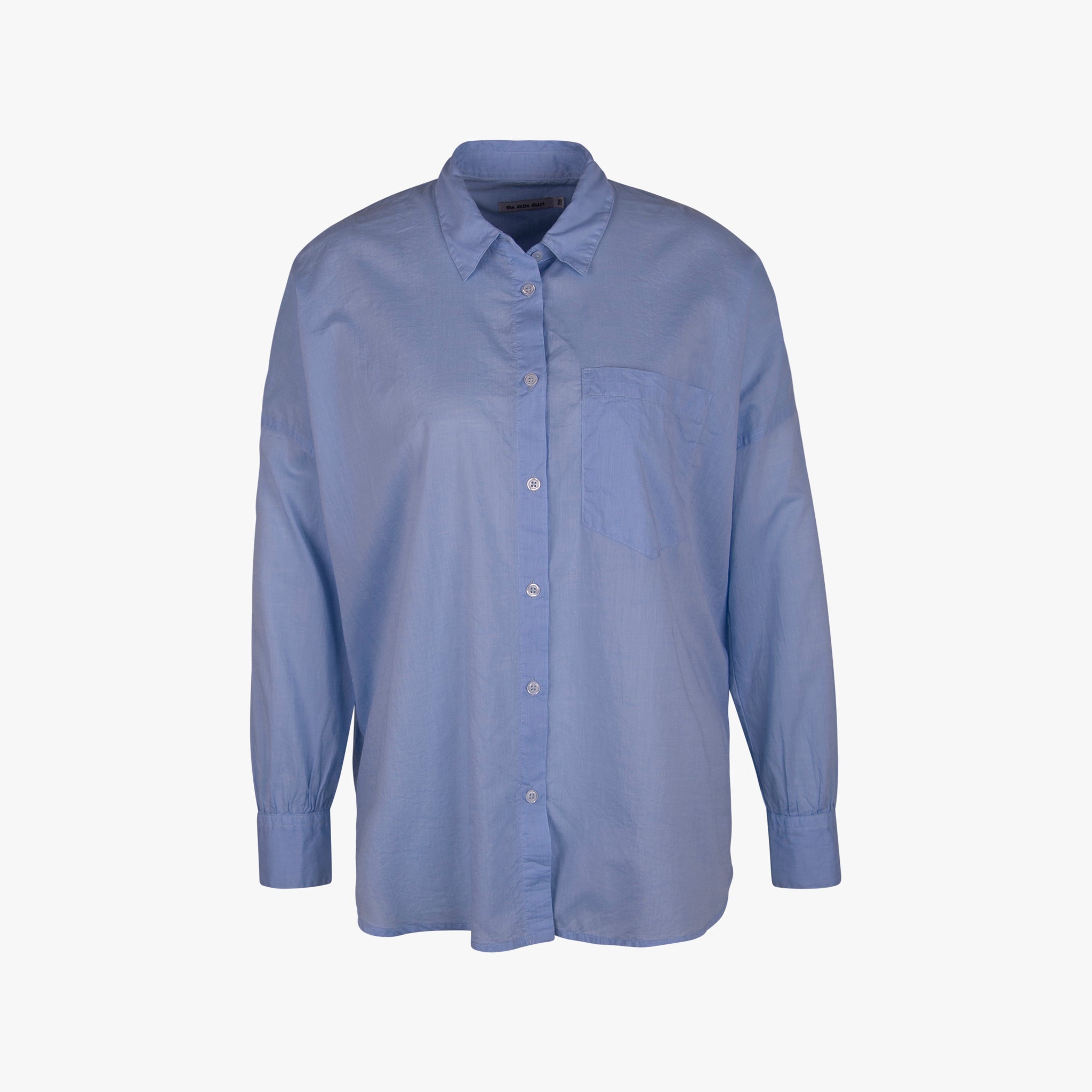 The White Shirt Bluse Oversized | hellblau