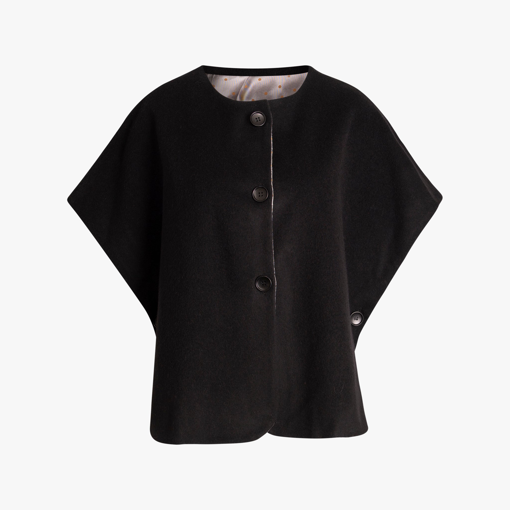 Cape uni | schwarz