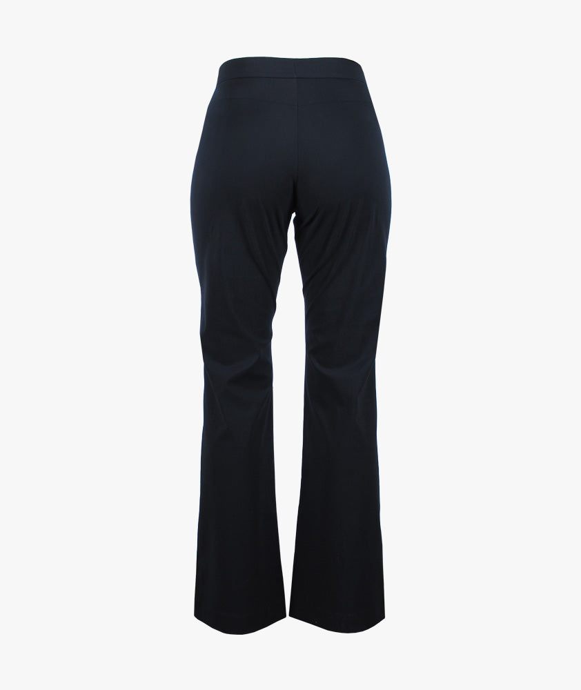 Hose weit uni | schwarz