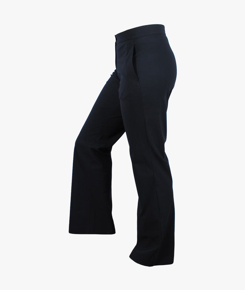 Hose weit uni | schwarz