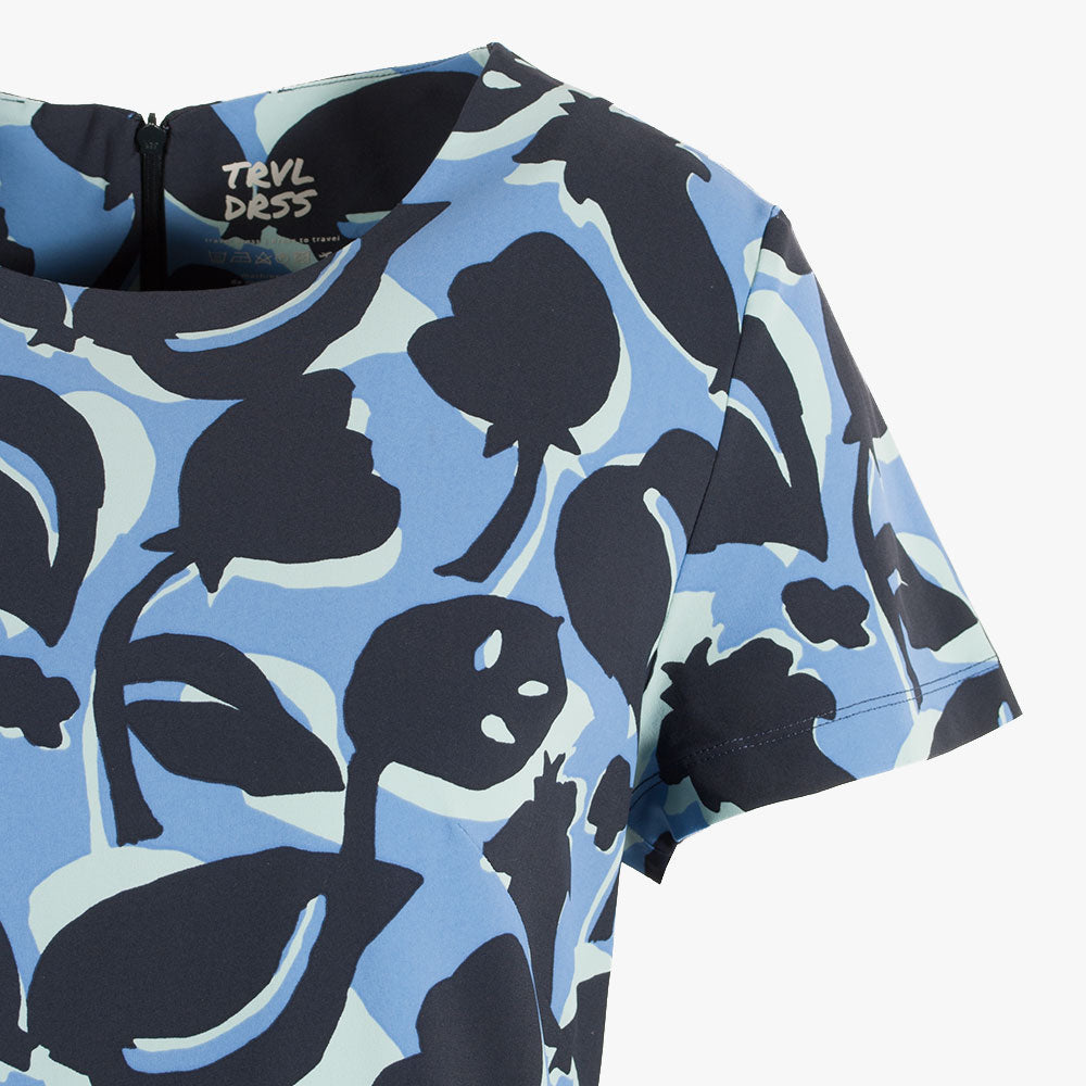 Travel Dress Kleid Print | blau