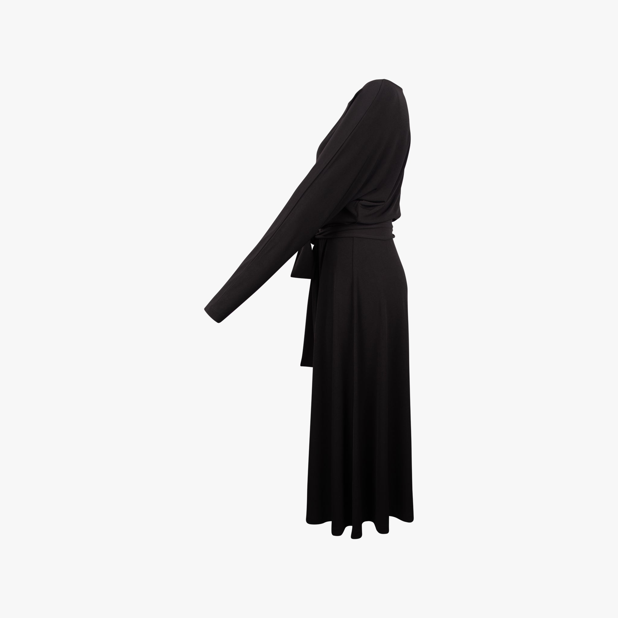Trvl Drss Kleid Rafftaile | schwarz