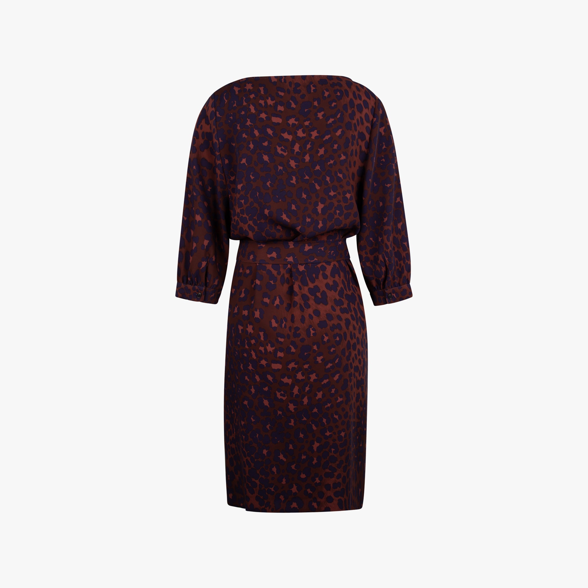 Trvl Drss 3/4 RH-Kleid Print | braun